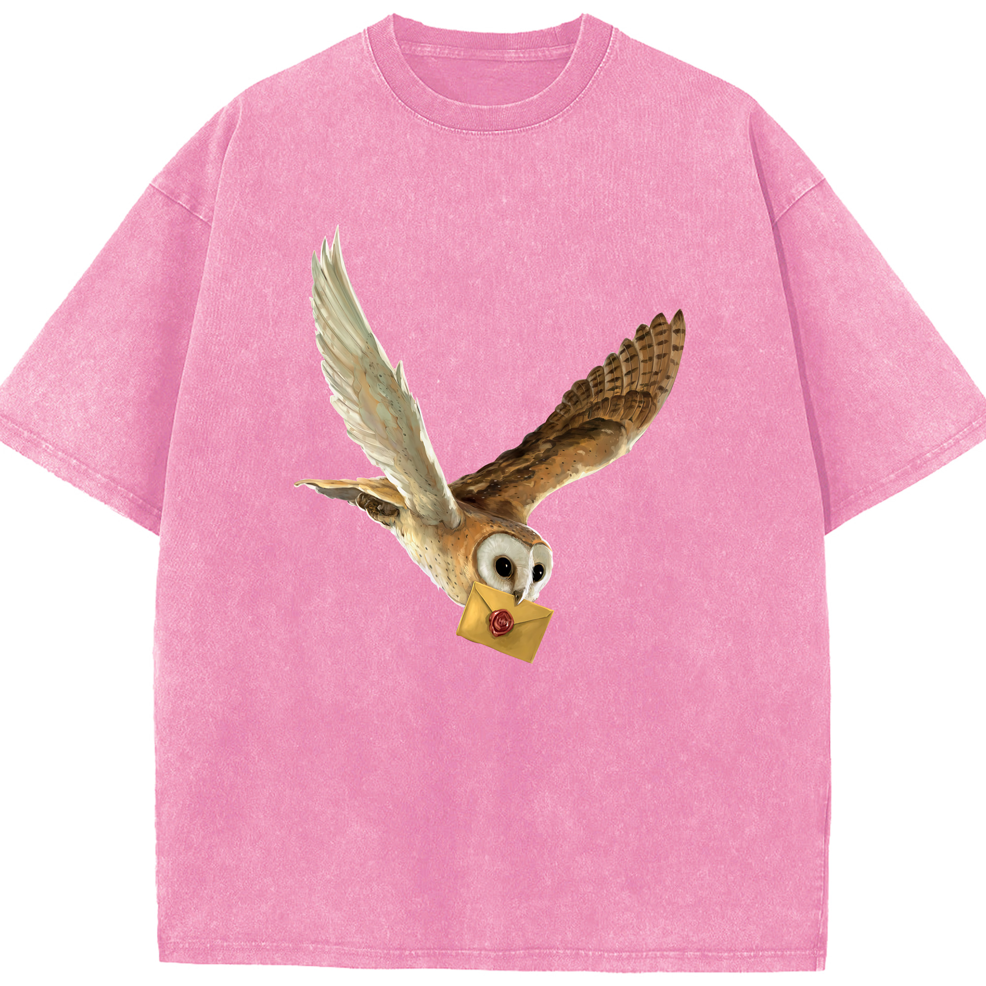 （画像用） Harry Potter ハリー・ポッターシリーズ 綿100% ヴィンテージ風 半袖Tシャツ（フロントプリント）